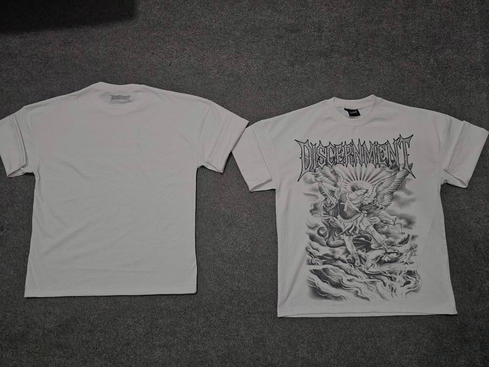 "LIGHT OVER DARKNESS" OVERSIZED T-SHIRT